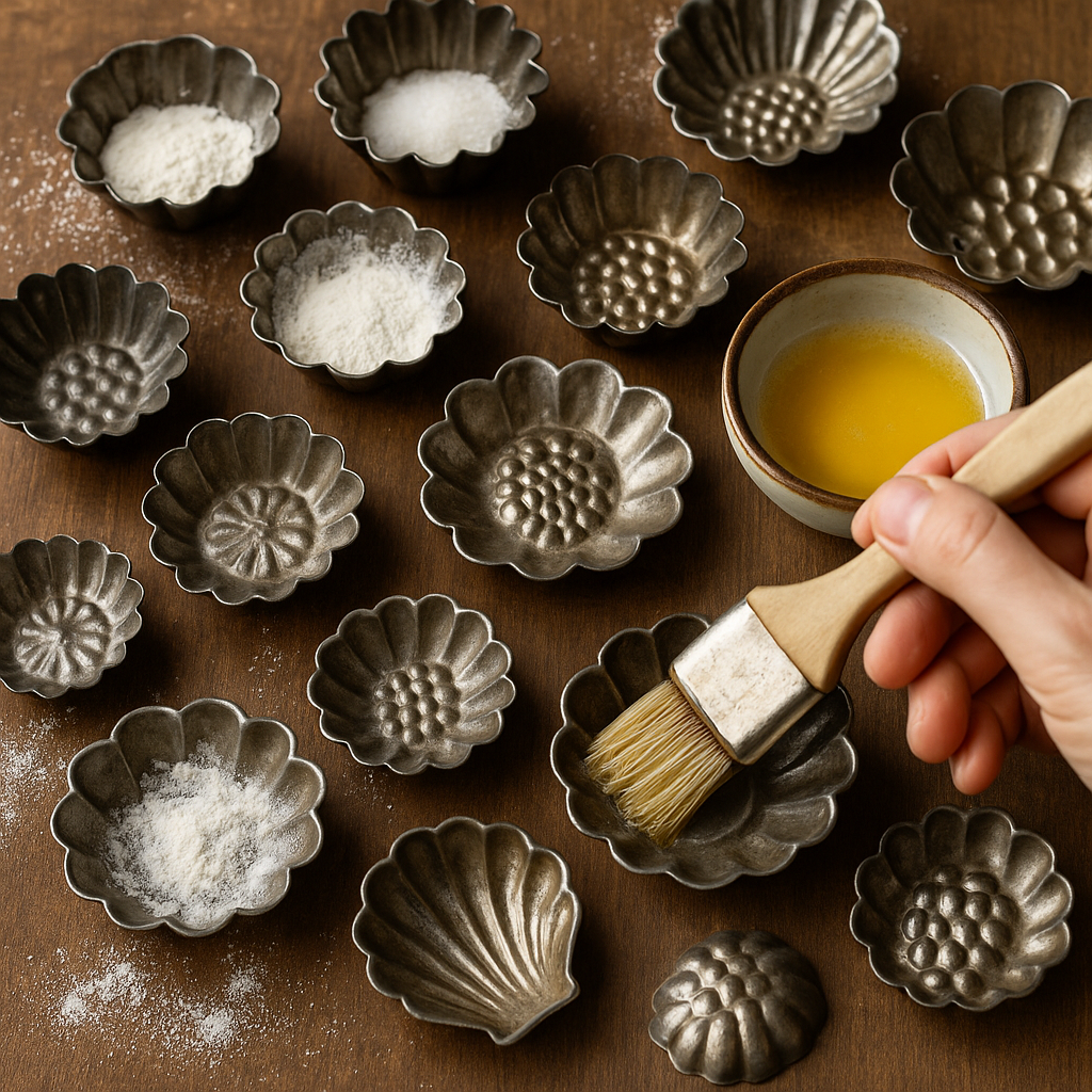 Návod jak připravit kovové formičky na pečení cukroví