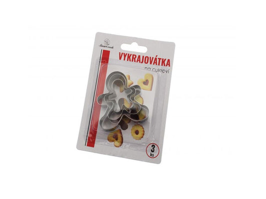Perníček | Kovové vykrajovátko 3ks