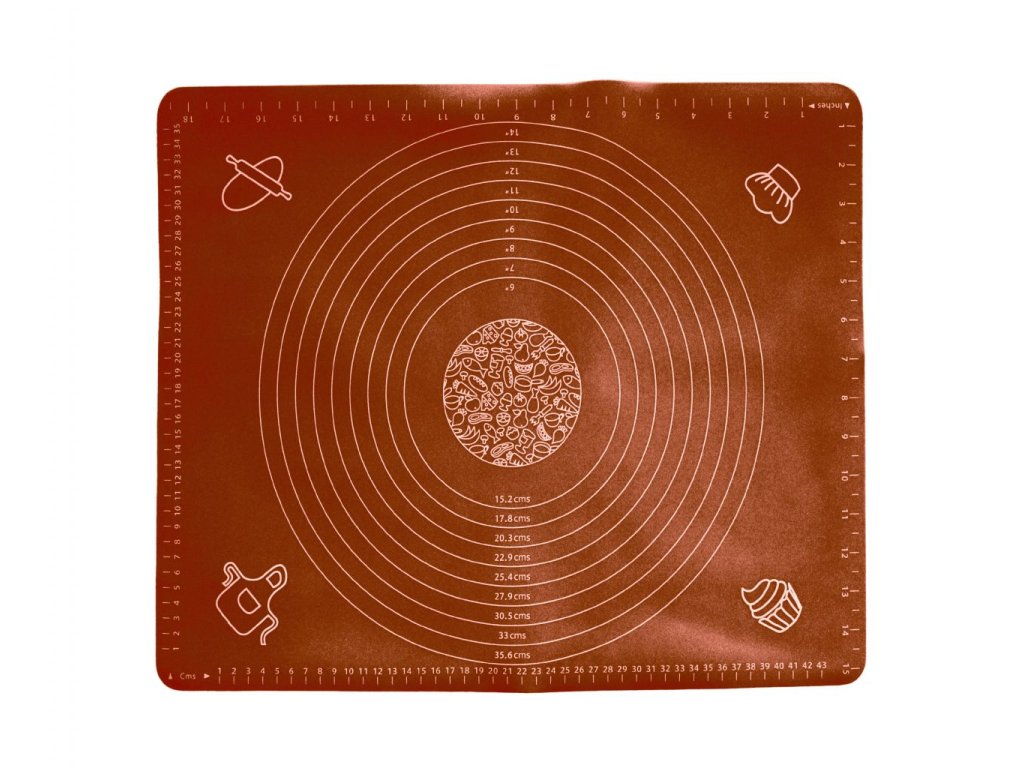 Silikonový vál na těsto 40×50 cm