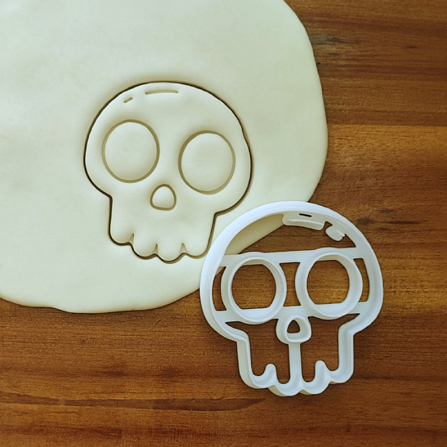 Lebka | Halloweenské vykrajovátko - Baker's Paradise